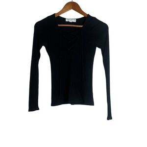 3 for $30! OU project social T black long sleeve